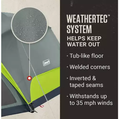 Coleman Skydome 8 Person Camping Tent - Image 4