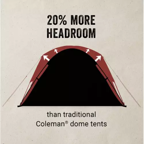 Coleman Skydome 8 Person Camping Tent - Image 5
