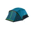 Coleman Skydome 4-Person Screen Room Camping Tent With Dark Room Technology