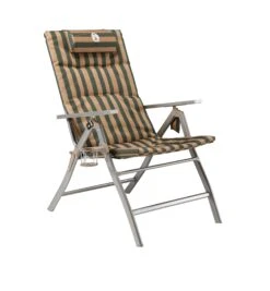 Coleman Flat Fold 5 Position Padded Chair With Glassp Classic