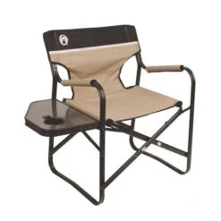 Coleman Flat Fold Directors Steel Deck Chair