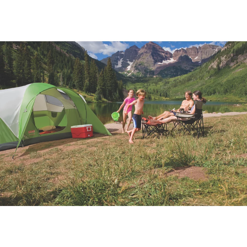 Coleman 6-Person Montana™ Cabin Camping Tent With Extended Awning - Image 8