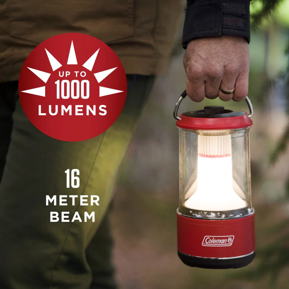 Coleman 1000 Lumens LED Lantern With BatteryGuard™, Green - Image 4