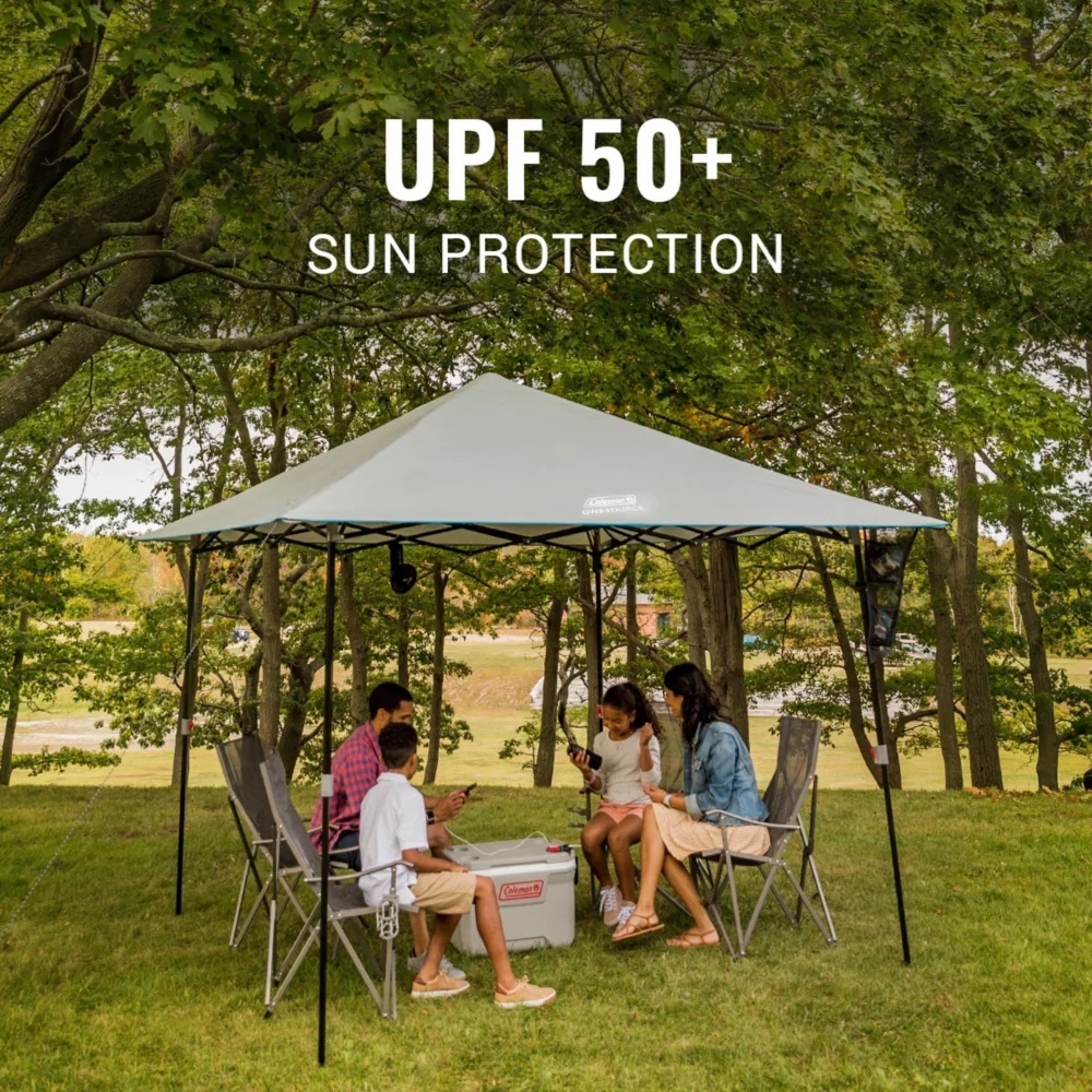 Coleman OneSource™ 10 X 10 Canopy Shelter With LED Lighting & Rechargeable Battery - Image 5