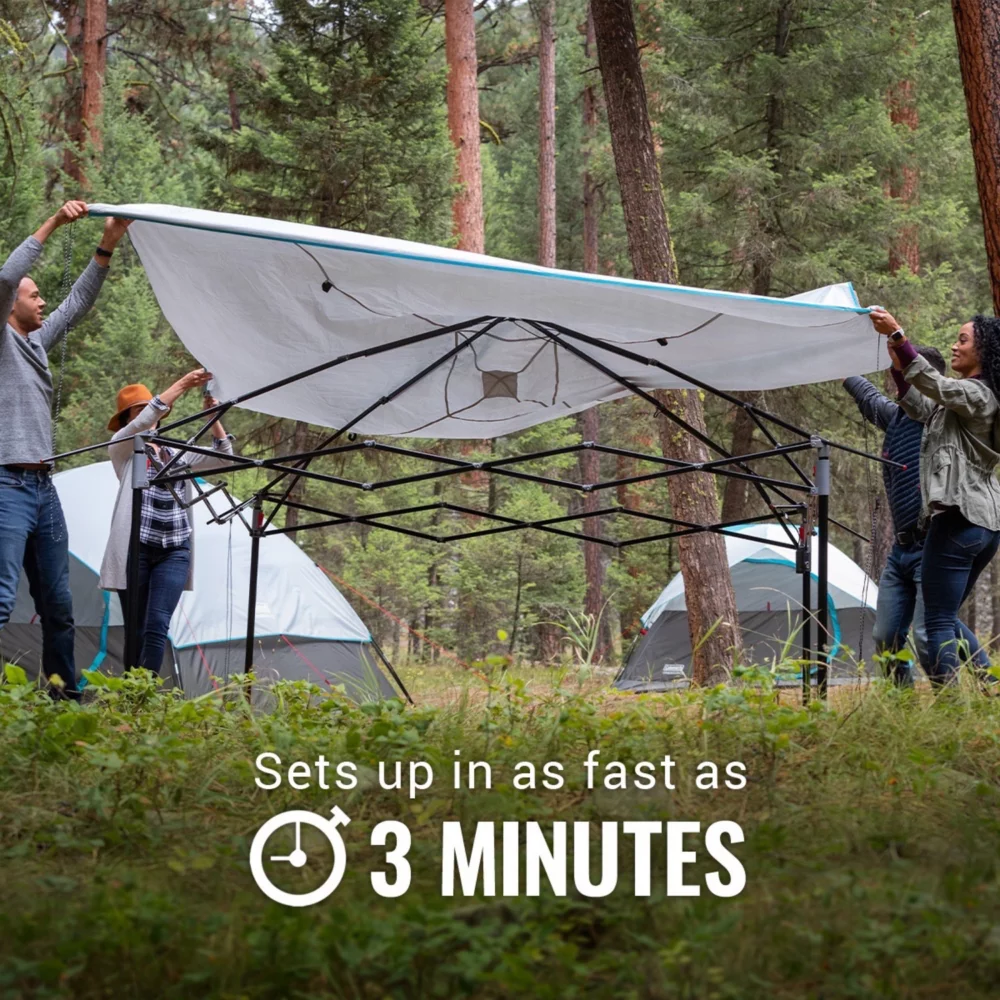 Coleman OneSource™ 10 X 10 Canopy Shelter With LED Lighting & Rechargeable Battery - Image 6