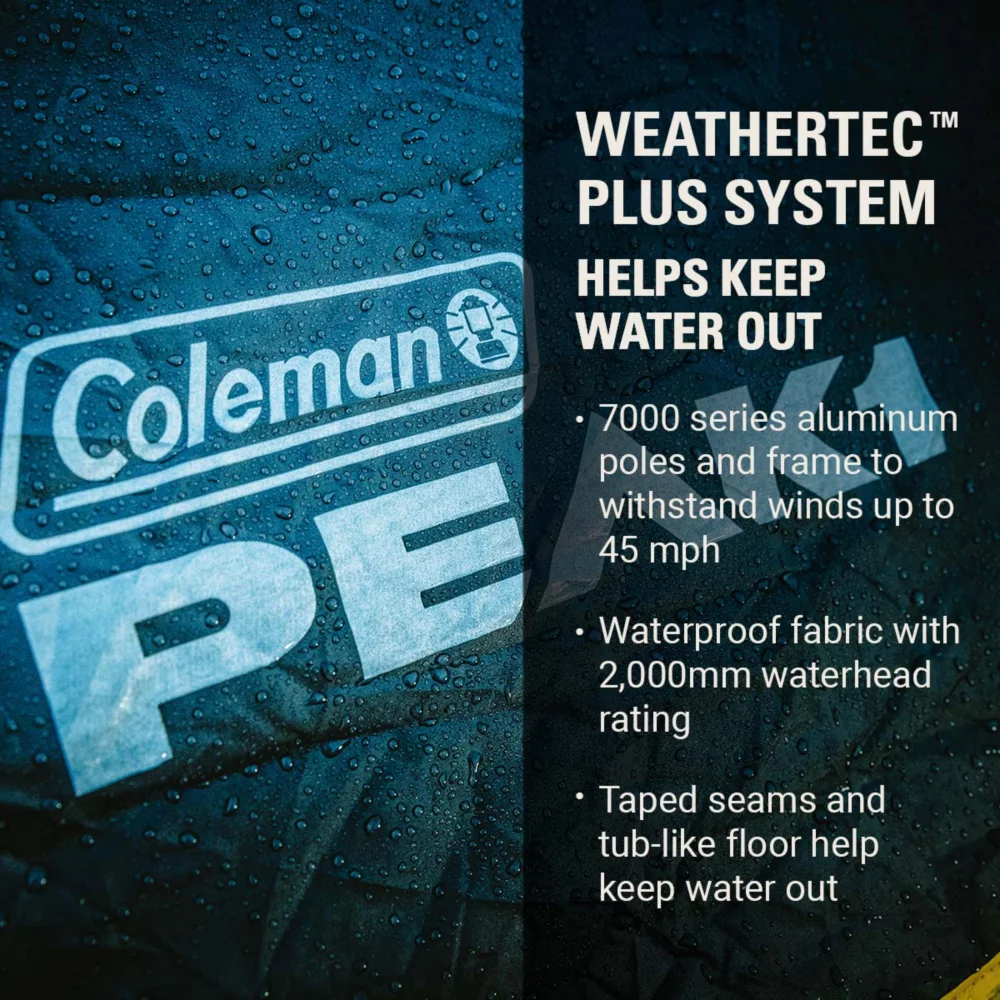 Coleman PEAK1™ 2-Person Backpacking Tent - Image 2