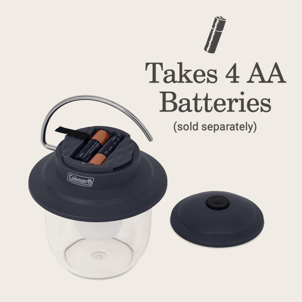 Coleman Classic 300 Lumens LED Lantern, Blue Nights - Image 6