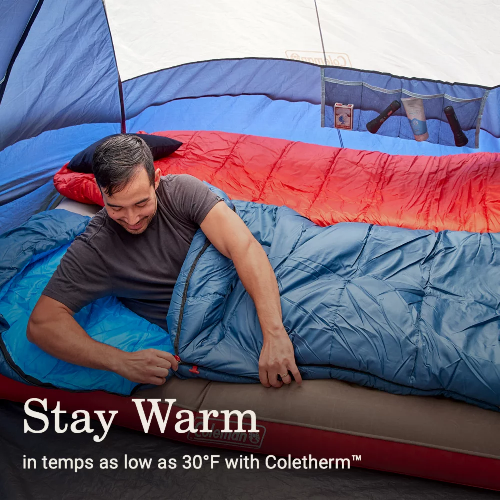 Coleman Tidelands™ 30° Big & Tall Mummy Sleeping Bag - Image 2