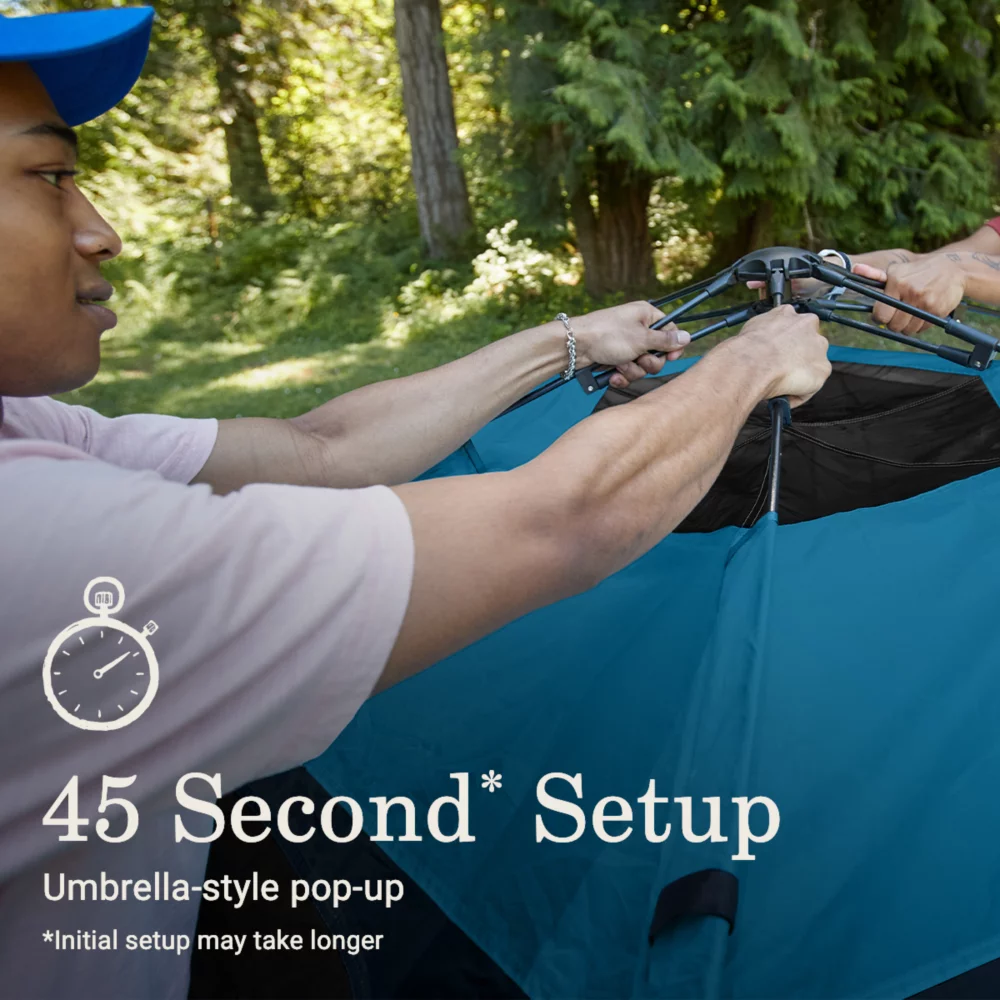 Coleman® Camp Burst™ 4-Person Dark Room™ Camping Tent - Image 2