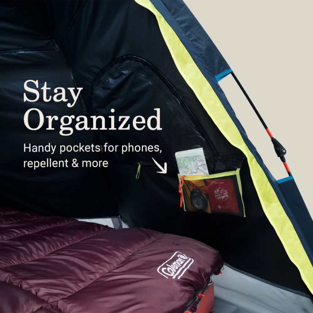 Coleman® Camp Burst™ 4-Person Dark Room™ Camping Tent - Image 5