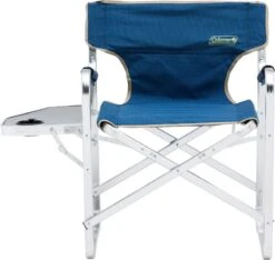 Coleman Flat Fold Directors Plus Chair Blue